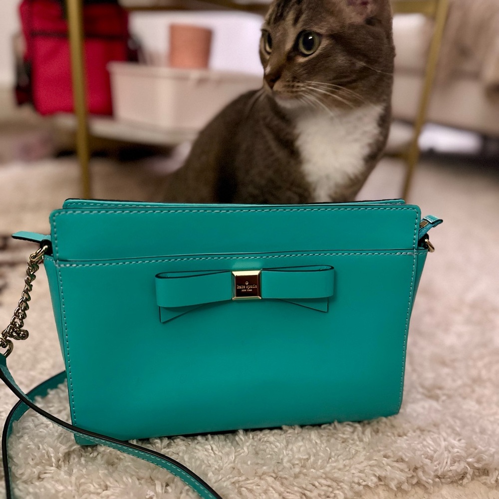 Teal Kate Spade Crossbody Bag - Picture 3 of 7